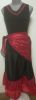 Kids Costumes to Hire - Spanish (3) - Teen - Top skirt, scarf (red& black)